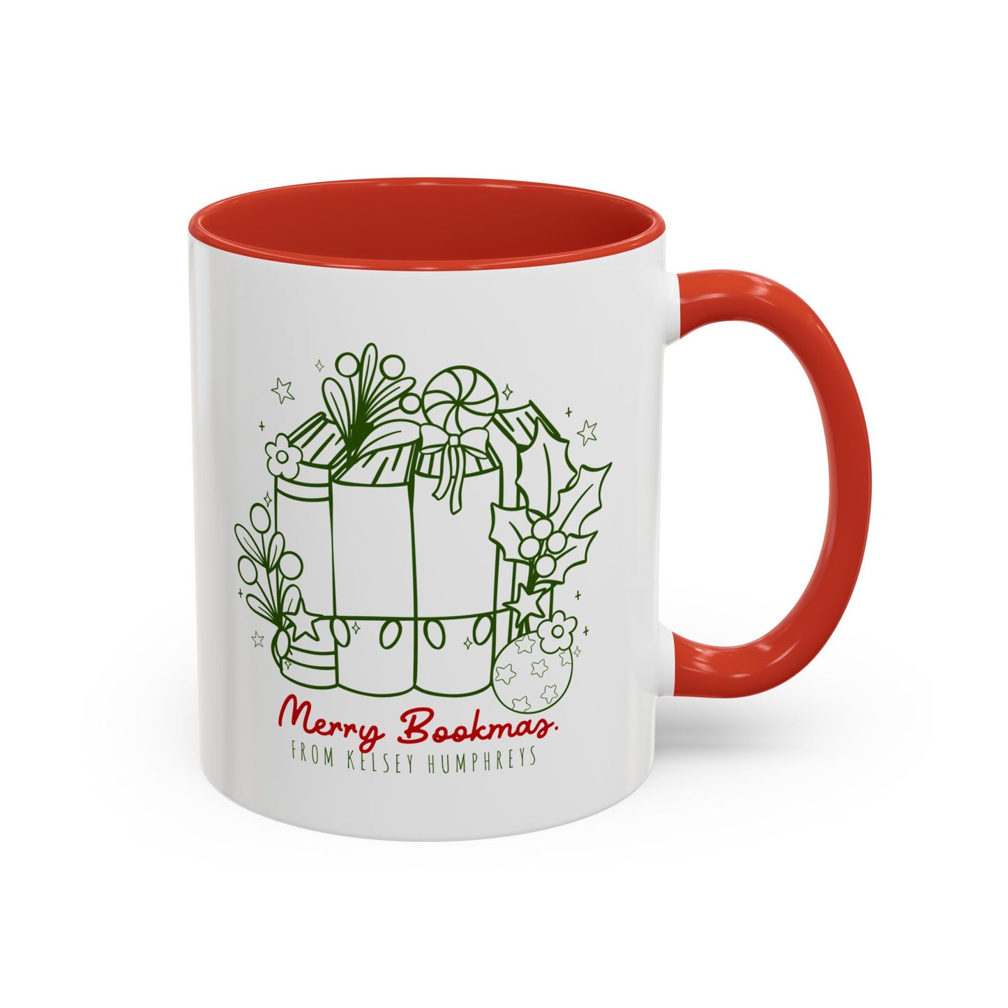 Juniper Falls Red/White Coffee Mug, 11oz