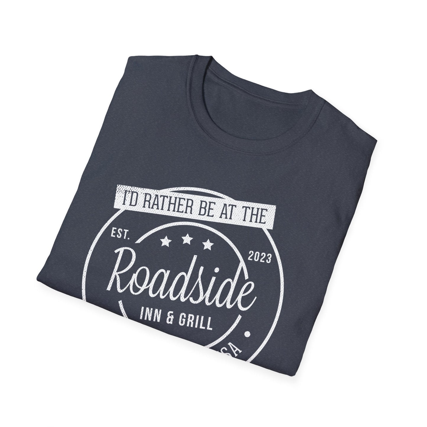 T-Shirt - Roadside Inn & Grill Unisex Softstyle T-Shirt