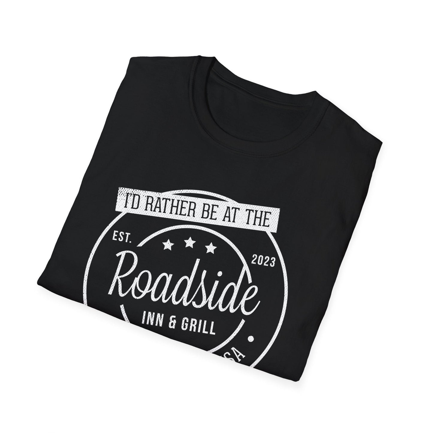 T-Shirt - Roadside Inn & Grill Unisex Softstyle T-Shirt