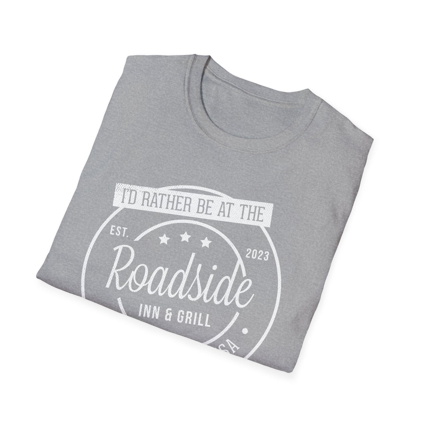 T-Shirt - Roadside Inn & Grill Unisex Softstyle T-Shirt