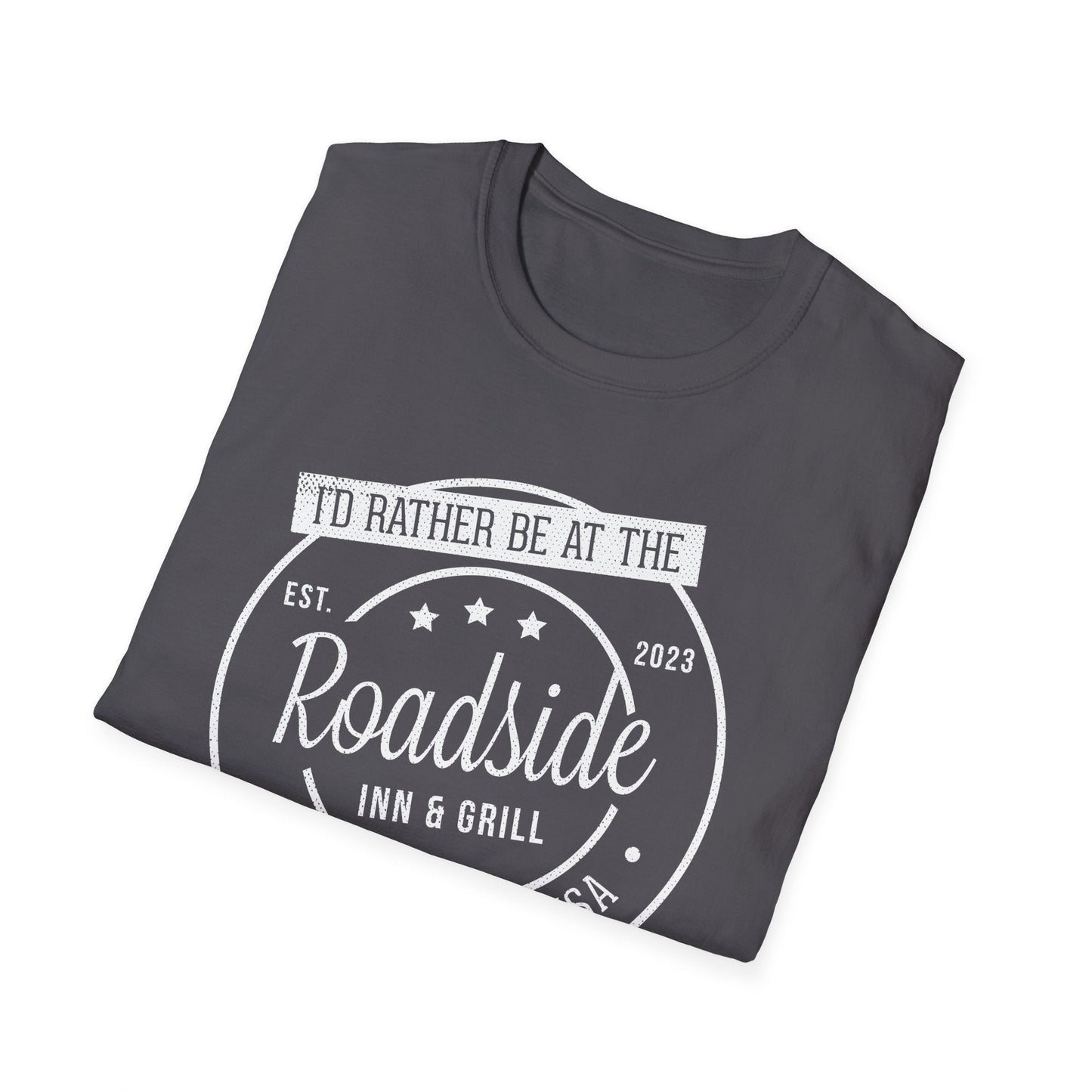 T-Shirt - Roadside Inn & Grill Unisex Softstyle T-Shirt