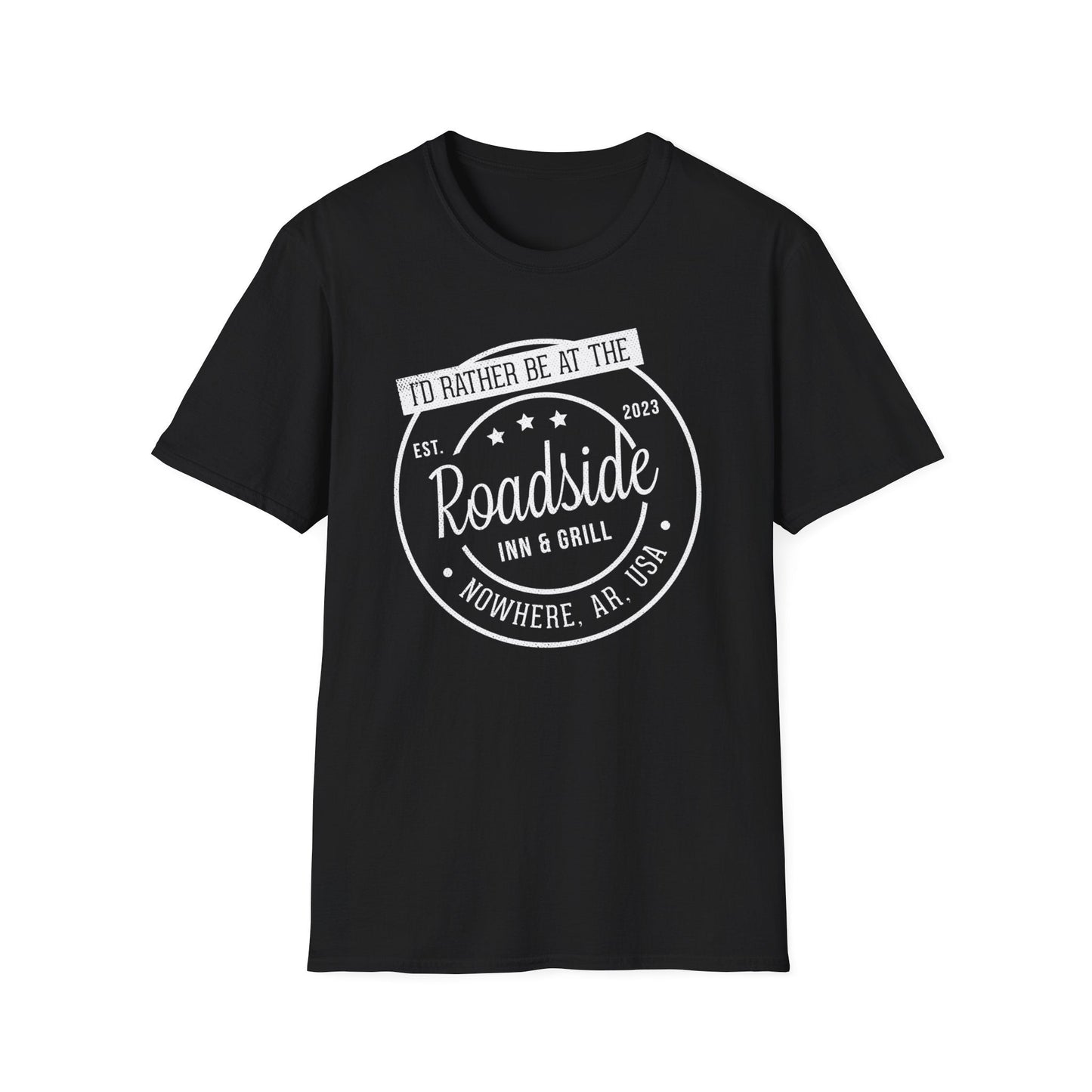 T-Shirt - Roadside Inn & Grill Unisex Softstyle T-Shirt