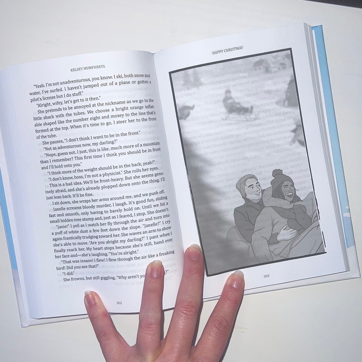 Signed, Illustrated Special Edition of Happy Christmas