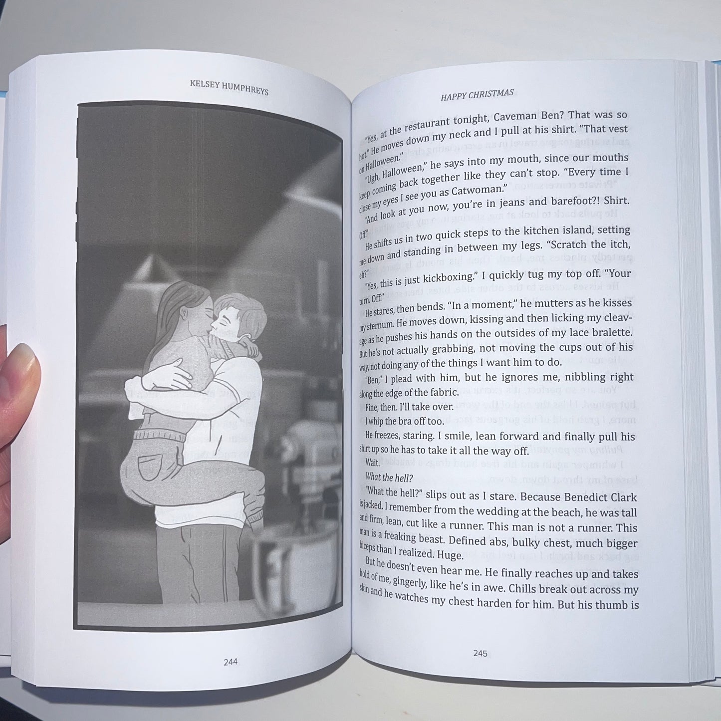Signed, Illustrated Special Edition of Happy Christmas