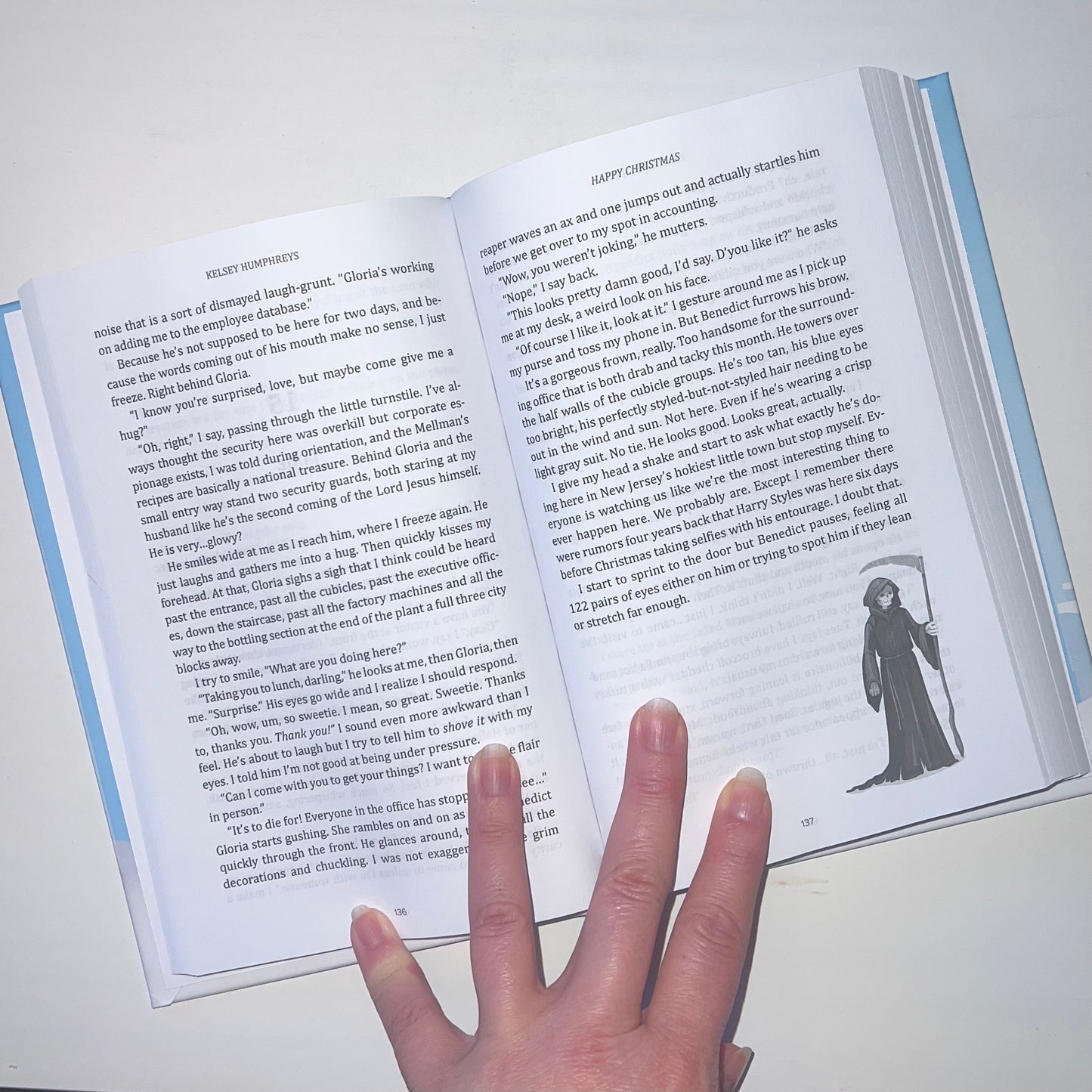 Signed, Illustrated Special Edition of Happy Christmas