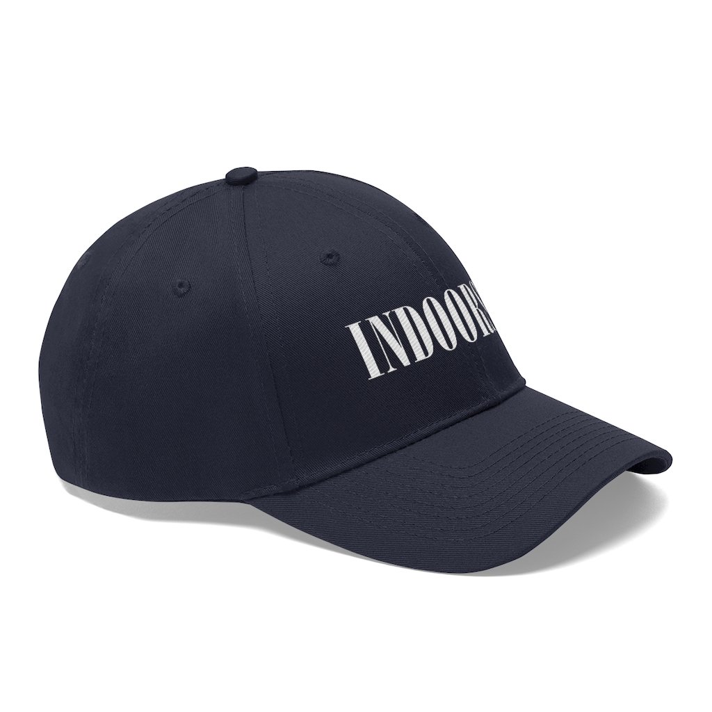 Hats - Indoorsy Embroidered Twill Hat