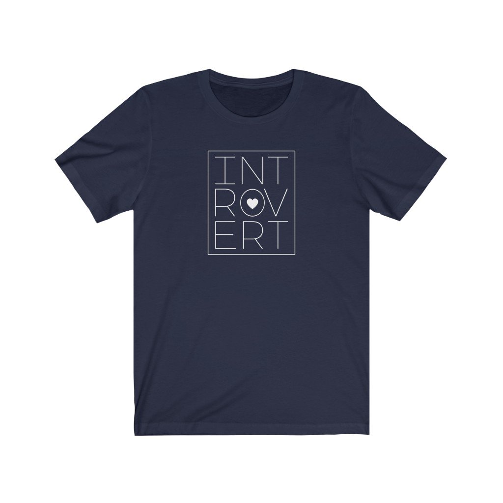 T-Shirt - Int-rov-ert Unisex Short Sleeve Tee