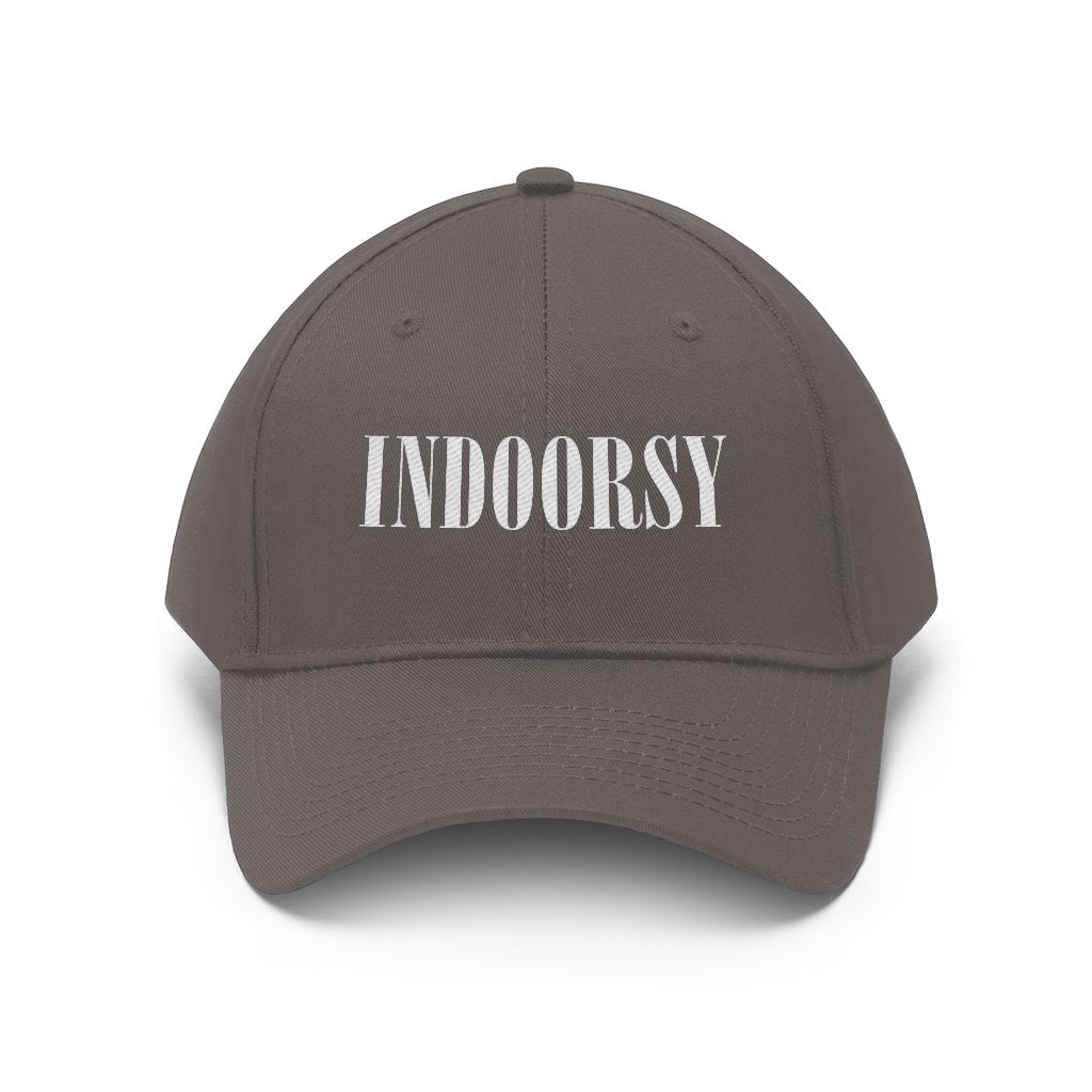 Hats - Indoorsy Embroidered Twill Hat