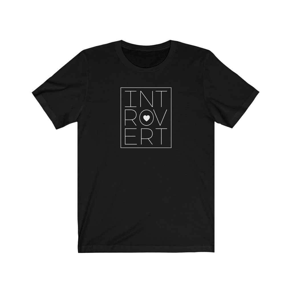 T-Shirt - Int-rov-ert Unisex Short Sleeve Tee