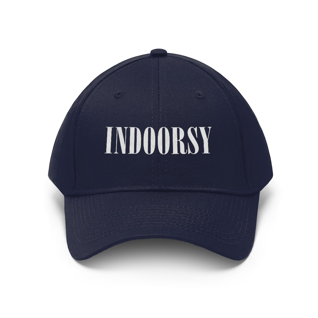 Hats - Indoorsy Embroidered Twill Hat