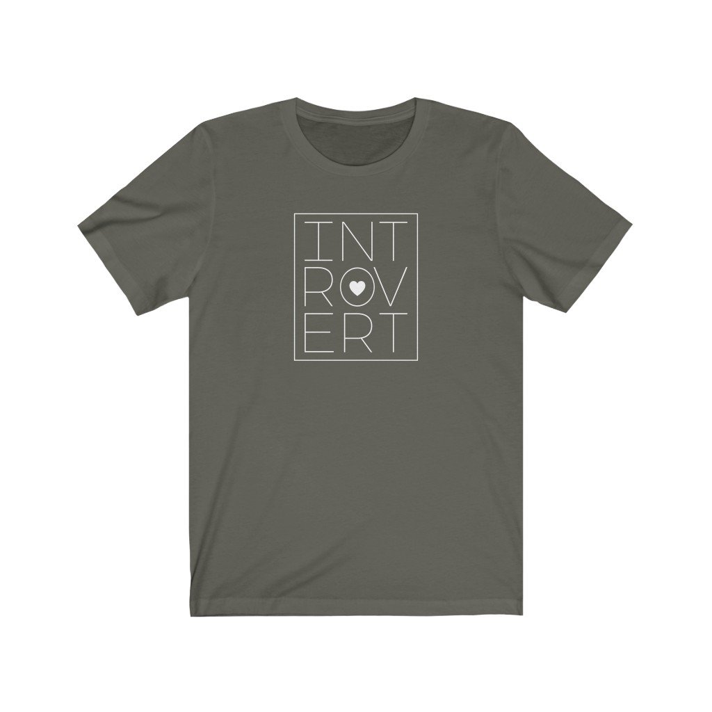 T-Shirt - Int-rov-ert Unisex Short Sleeve Tee