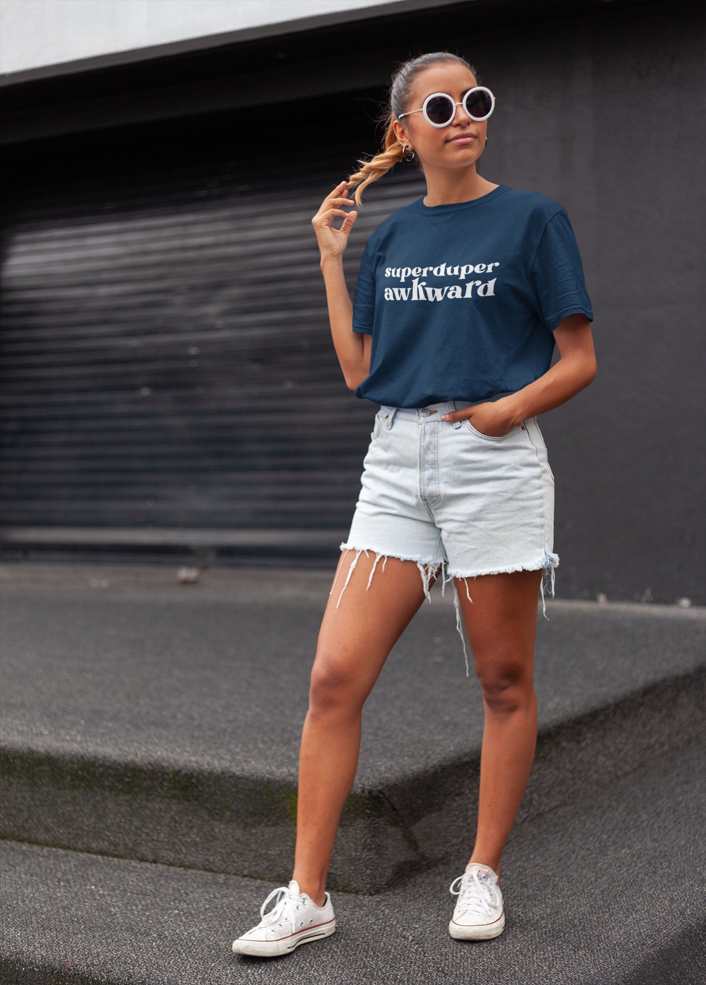 T-Shirt - Super Duper Awkward Slouchy Tee