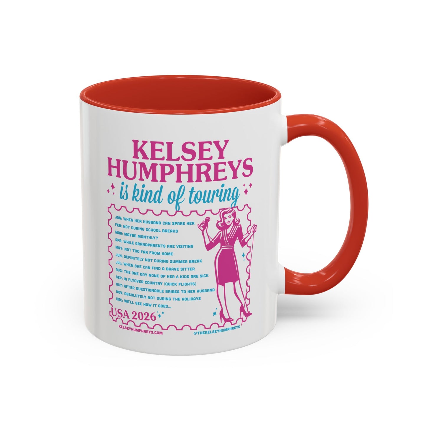 Kelsey Humphreys 2026 Tour Mug