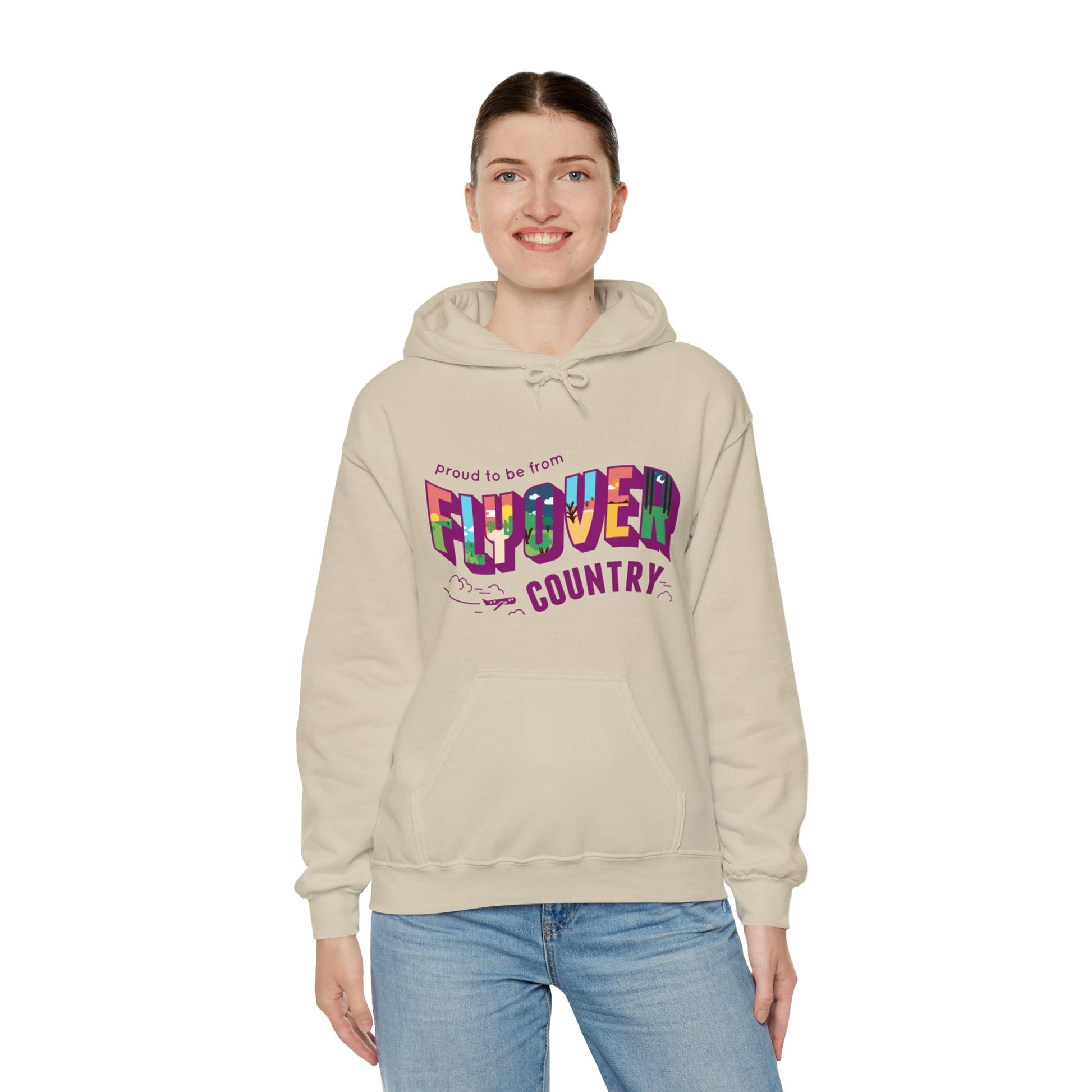 Hoodie - Flyover Country Unisex Heavy Blend™ Hooded Sweatshirt