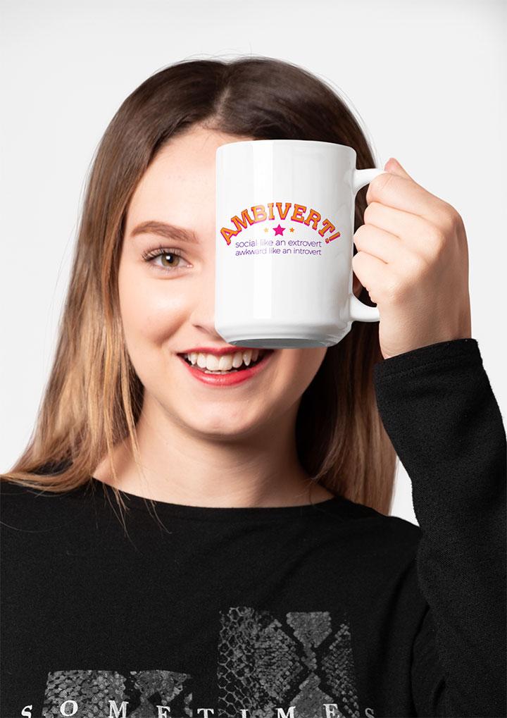 Mug - Ambivert Big Mug