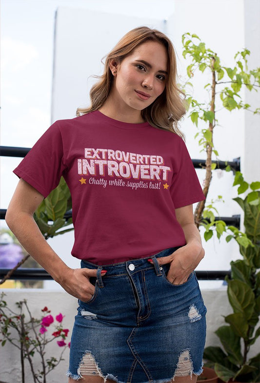T-Shirt - Extroverted Introvert Tee